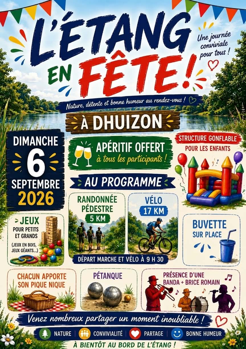 L'étang en fête