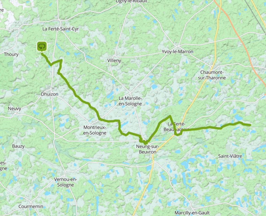 La Sologne à vélo